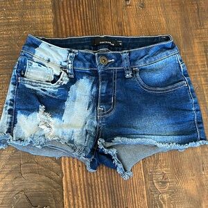 Contraband Girls Jean / Denim shorts.  Sz 12